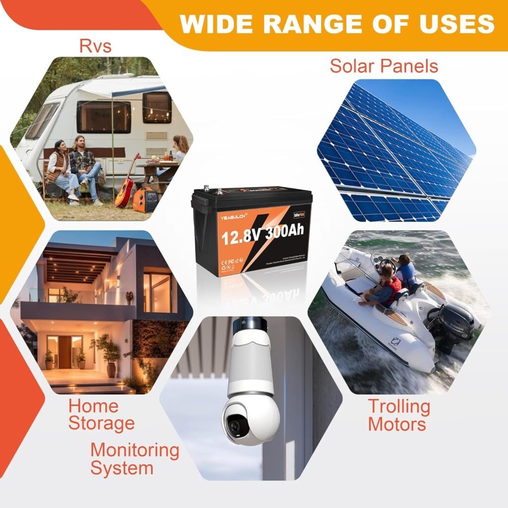 2 Packs 12V 300Ah (314Ah) LiFePO4 Battery 200A BMS 4019Wh Lithium Iron Phosphate Battery Up to 15000+ Deep Cycles Perfect for RV Camping Marine Solar Energy Storage Backup Power 2 Packs 12V 300Ah (314Ah) LiFePO4 Battery 200A BMS 4019Wh Lithium Iron Phosphate Battery Up to 15000+ Deep Cycles Perfect for RV Camping Marine Solar Energy Storage Backup Power