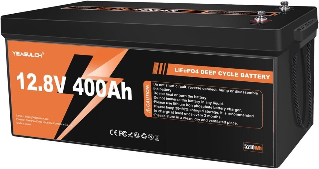 48V 100Ah Lithium Golf Cart Lifepo4 Battery, Built-in Smart 200A BMS Support up to 5kW Motor 6000+ Deep Cycle Low-Temp Protection Battery for Golf Carts, RV, Off-Grid, Trailers Marine
