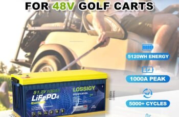 48V 100Ah Eco Golf Cart Battery review