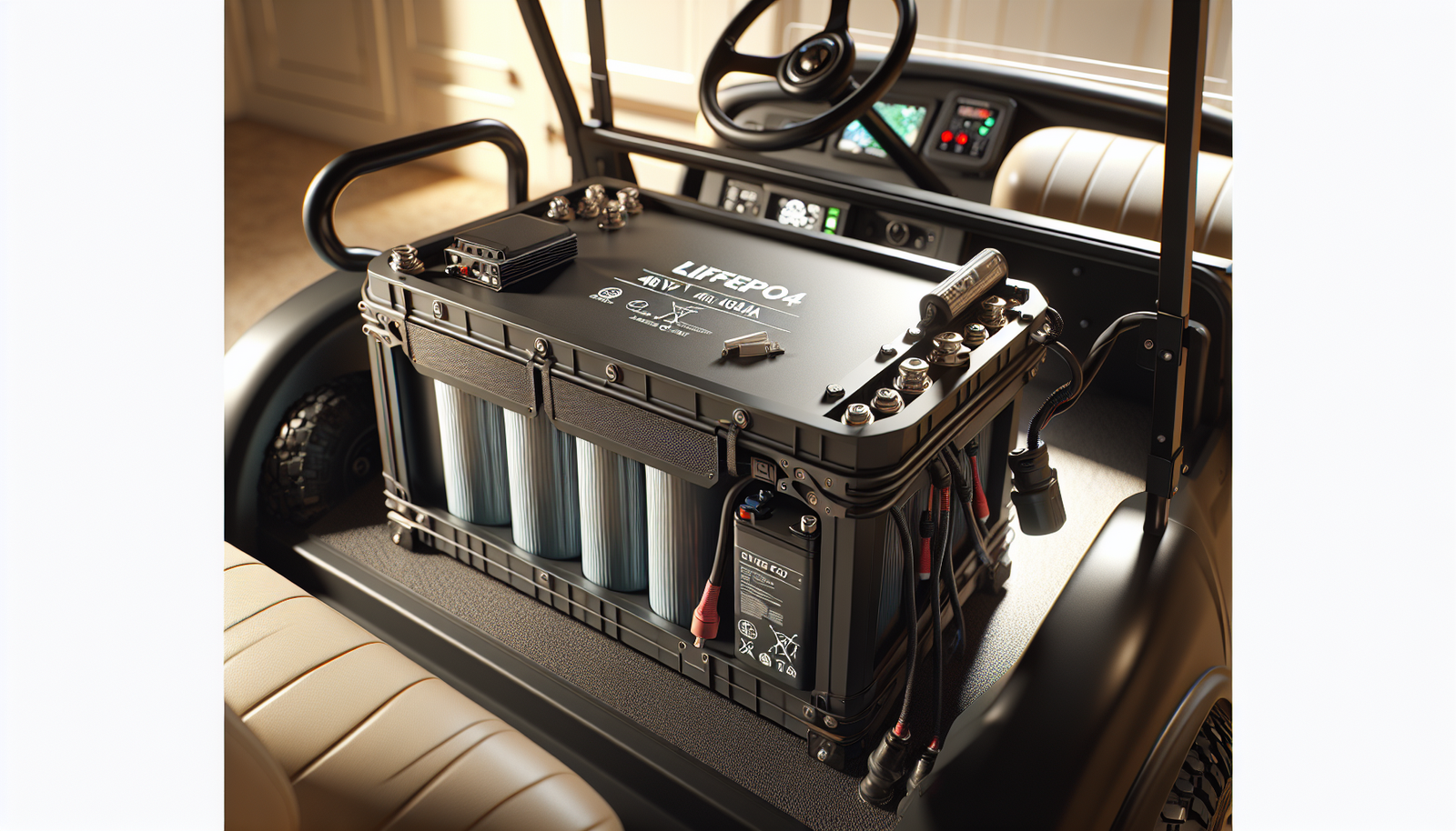 48V100Ah Lithium Golf Cart Battery review