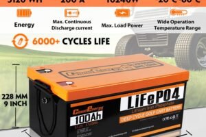 Cloudenergy 48V 105AH LiFePO4 Golf Cart Battery review