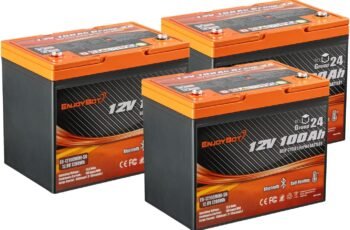 Enjoybot 4x12V 100Ah LiFePO4 Battery Conversion Kit review