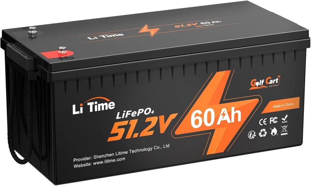 LiTime 48V 100Ah Lithium Golf Cart Battery with RS485 Communication, Low-Temp Protection, Support up to 5kW Motor, Perfect for Golf Carts, UTV, LSV, NEV, Home Energy Storage LiTime 48V 100Ah Lithium Golf Cart Battery with RS485 Communication, Low-Temp Protection, Support up to 5kW Motor, Perfect for Golf Carts, UTV, LSV, NEV, Home Energy Storage