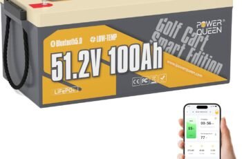 Power Queen 48V 100Ah Lithium Golf Cart Battery review