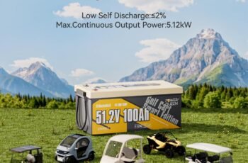 Power Queen 48V 100Ah LiFePO4 Golf Cart Battery review