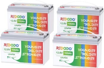 Redodo 4 Pack 12V 100Ah LiFePO4 Battery review