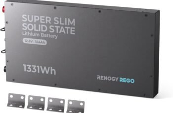 Renogy 12V 104Ah Super Slim LiFePO4 Battery review