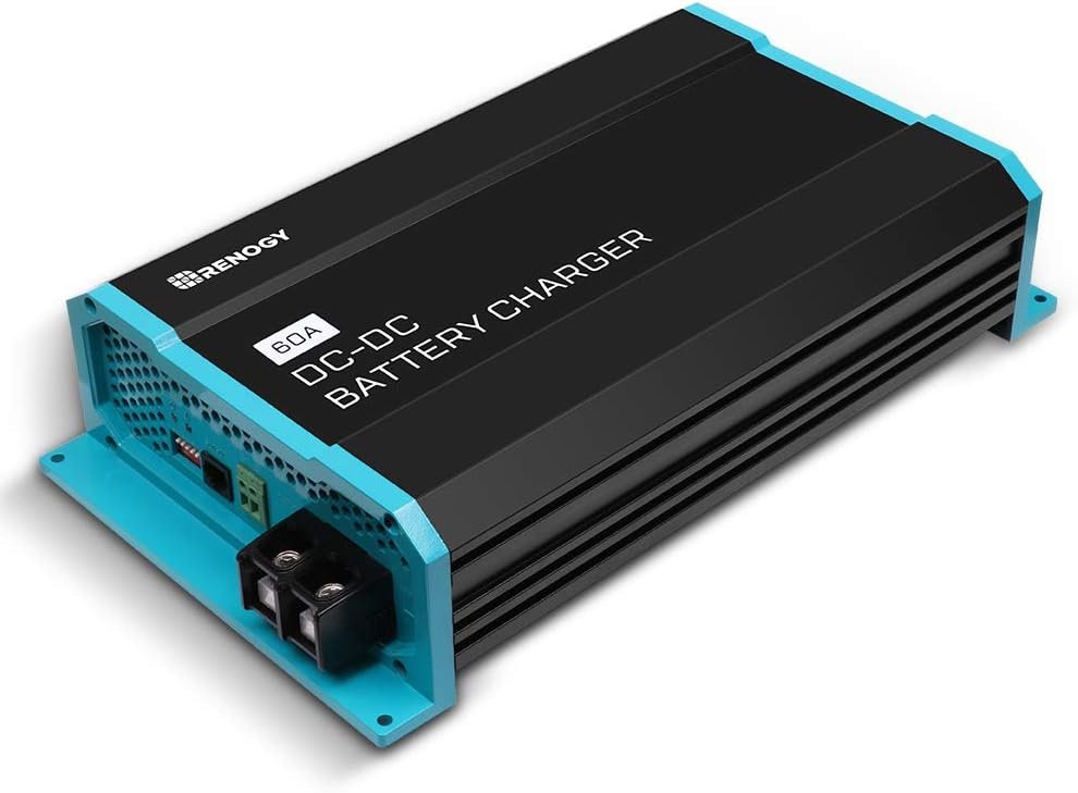 Renogy REGO 12V 60A DC-DC Plug and Play Battery Charger Built-in Bluetooth Module, Compatible with Traditional and Smart Alternators, for Gel, AGM, and Lithium Battery in RVs, Cars, Boats, Yachts Renogy REGO 12V 60A DC-DC Plug and Play Battery Charger Built-in Bluetooth Module, Compatible with Traditional and Smart Alternators, for Gel, AGM, and Lithium Battery in RVs, Cars, Boats, Yachts