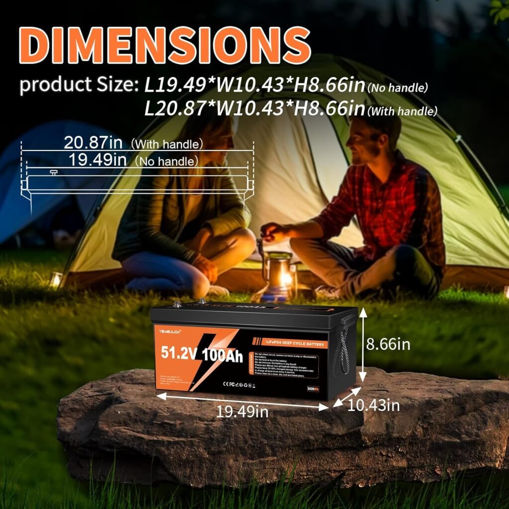 48V 100Ah Lithium Lifepo4 Golf Cart Battery Built-in 200A BMS Support up to 5000W Motor 8000+ Deep Cycle Low-Temp Protection Battery for Golf Carts, RV, Off-Grid, Camping,Solar System 48V 100Ah Lithium Lifepo4 Golf Cart Battery Built-in 200A BMS Support up to 5000W Motor 8000+ Deep Cycle Low-Temp Protection Battery for Golf Carts, RV, Off-Grid, Camping,Solar System