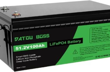 DATOUBOSS 48V 100Ah LiFePO4 Golf Cart Battery review