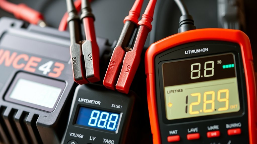 battery voltage and current limits
