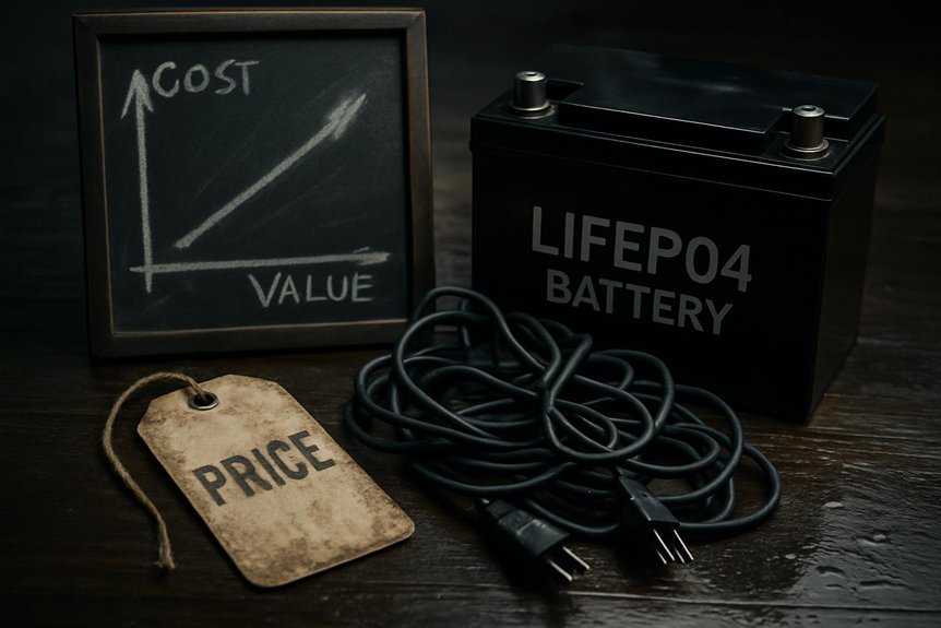 lifepo4 cost versus value
