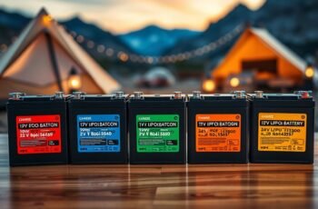 5 Best 12V LiFePO4 Batteries for Reliable Power on the Go