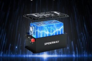 48V Lithium Battery Golf Cart, 48V 105Ah Golf Cart Battery with 48V 25A Lithium Charger, Built-in 200A BMS and Bluetooth, Touch Screen & Mobile App, 6000+ Cycles, Max 10.24kW Output, Peak Current 600A