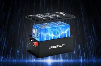 48V Lithium Battery Golf Cart, 48V 105Ah Golf Cart Battery with 48V 25A Lithium Charger, Built-in 200A BMS and Bluetooth, Touch Screen & Mobile App, 6000+ Cycles, Max 10.24kW Output, Peak Current 600A