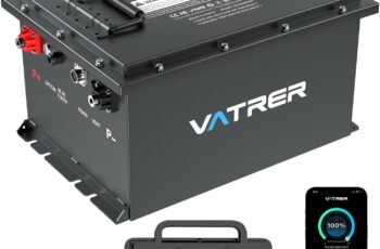 VATRER POWER 38.4V 105Ah LiFePO4 Golf Cart Battery Review