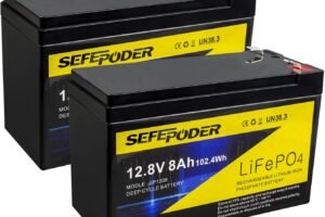 SEFEPODER 12V 8Ah Lifepo4 Lithium Deep Cycle Battery 2 Pack Review